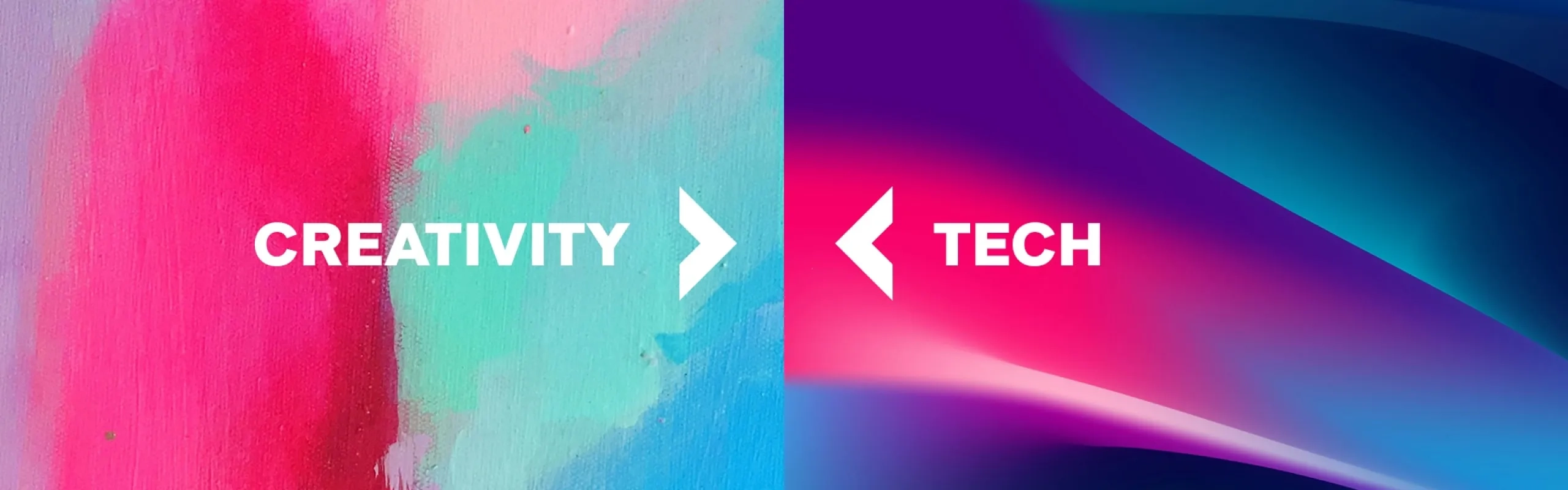 Oil painting and digital background