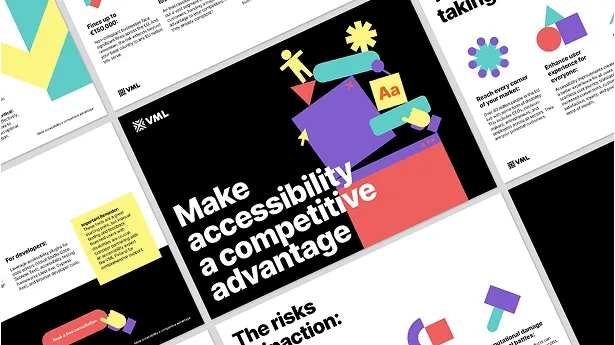 Cover image of the VML accessibility guide