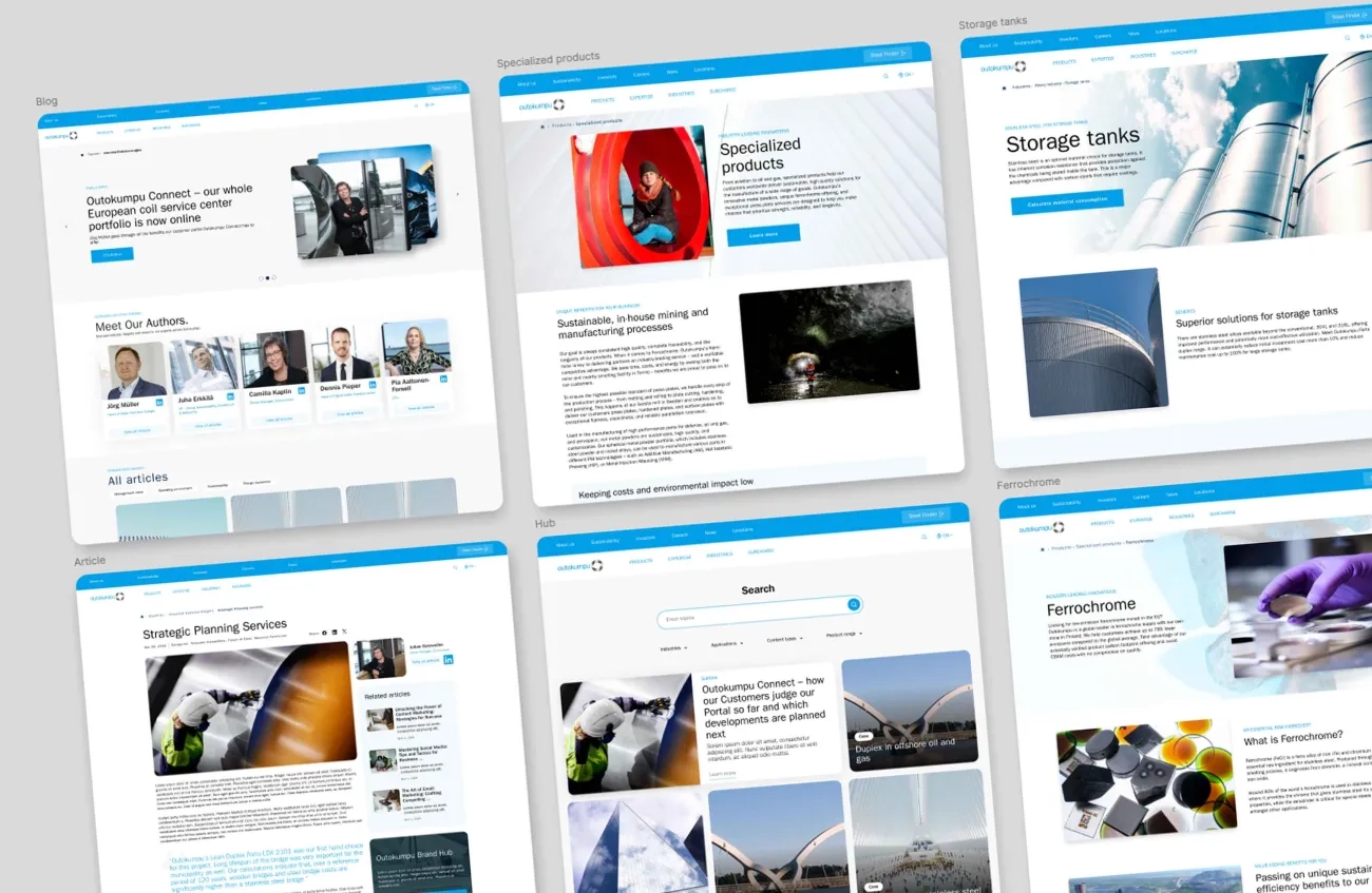 Strategic digital partnership accelerates Outokumpu's growth and strengthens brand