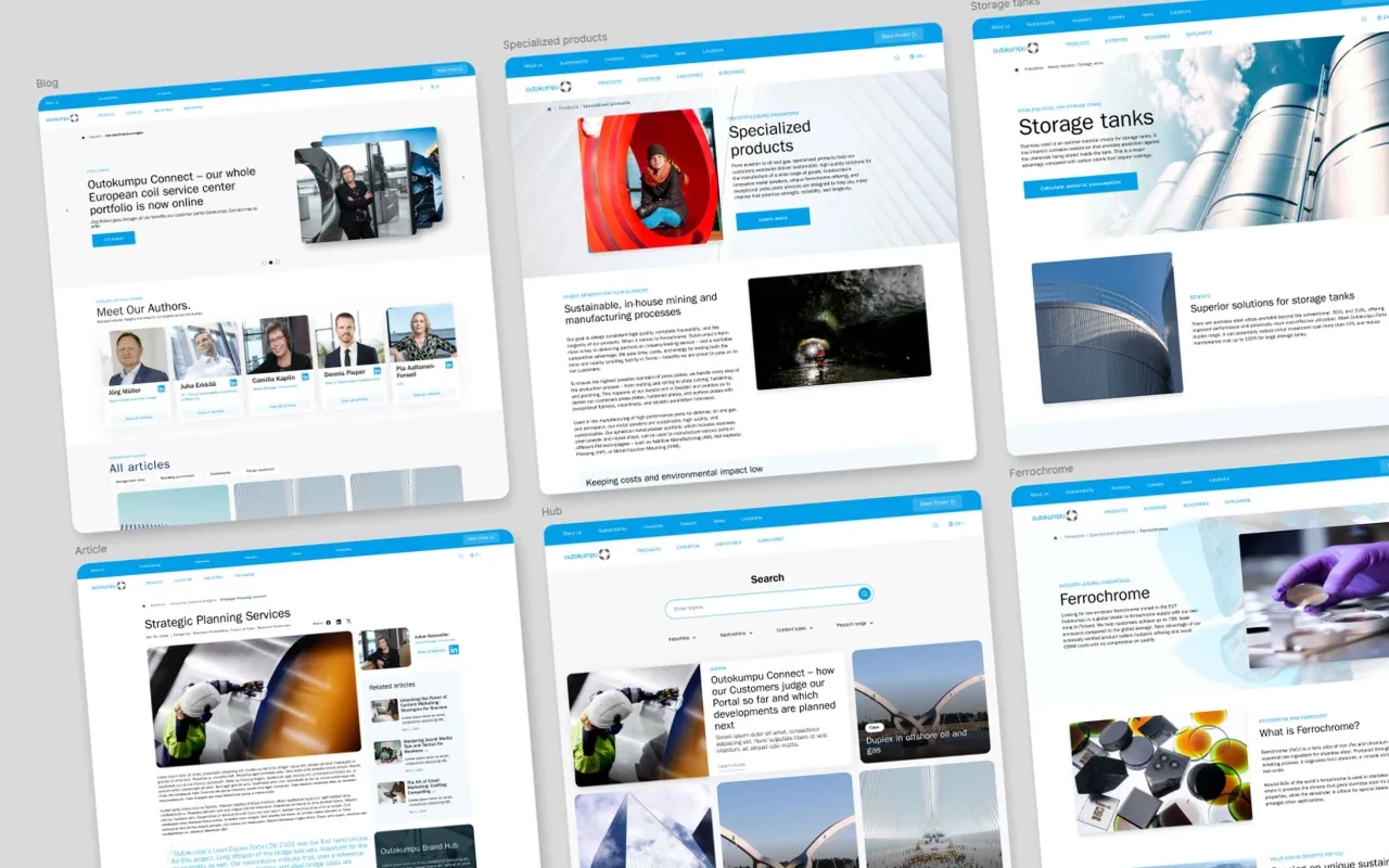 Strategic digital partnership accelerates Outokumpu's growth and strengthens brand