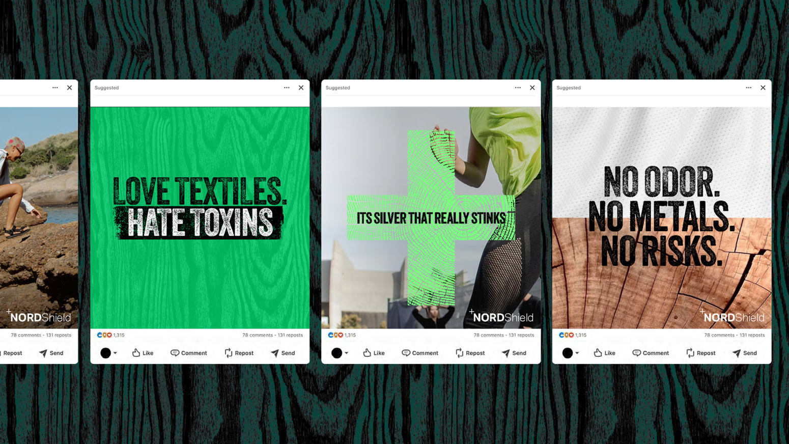 NordShield Case Study - Image depicting four taglines.